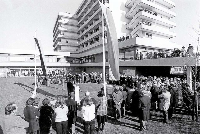 Erffnung des Herzzentrums Bad Krozingen 1972  | Foto: Univeristsklinik Freiburg