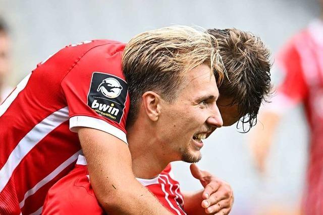 Vincent Vermeij führt den SC Freiburg II zum Sieg
