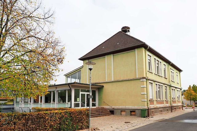 In die Alte Schule in Malterdingen soll ein Interimskindergarten einziehen.  | Foto: Michael Haberer