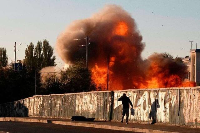 Erneut Explosionen im Zentrum der ukrainischen Hauptstadt Kiew