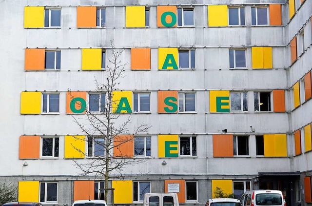 Notunterkunft fr obdachlose Menschen: die Oase an der Haslacher Strae  | Foto: Ingo Schneider