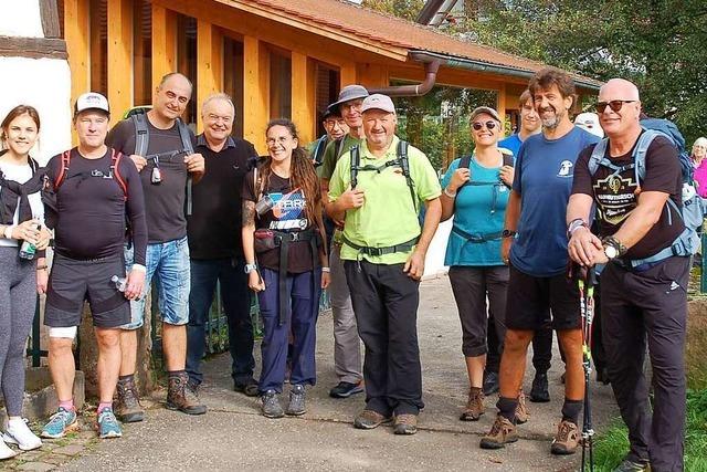 Groes Interesse am vierten Wandermarathon des Schwarzwaldvereins Reichenbach
