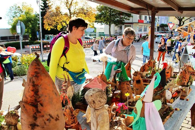 Erst shoppen, dann staunen: Die Ergebn...-Wettbewerbs knnen sich sehen lassen.  | Foto: Heidemarie Rombach