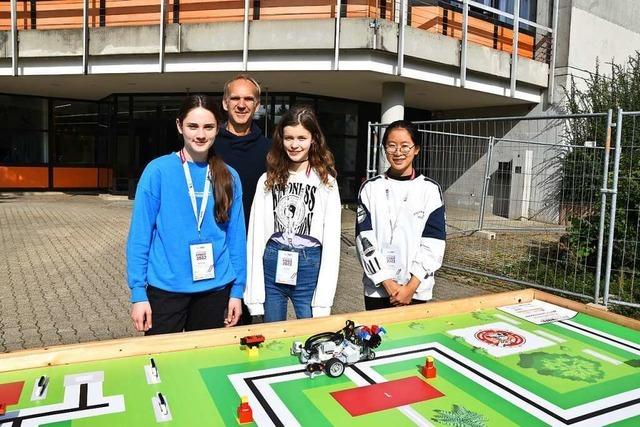 Drei Schülerinnen aus Gundelfingen treten beim Weltfinale der Roboter-Olympiade an