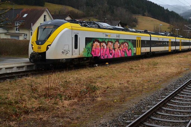 Die Breisgau-S-Bahn wird zwischen dem ...ber  nicht durch das Hllental fahren.  | Foto: Max Schuler