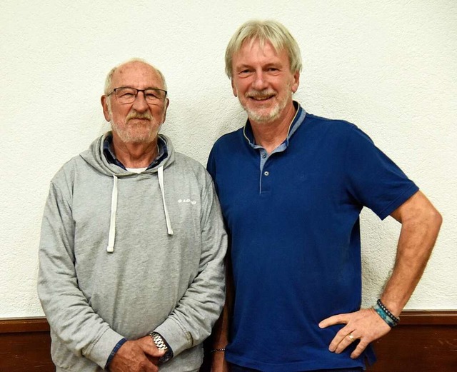 Von einer gleichberechtigten Doppelspi...chenbacher (links) und Thomas Fischer.  | Foto: Markus Zimmermann