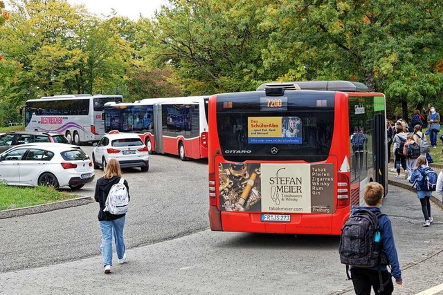 Die Schulbusse fahren von der Heimschu...n Ettenheim weiterhin nach Bleichheim.  | Foto: Martin Wendel
