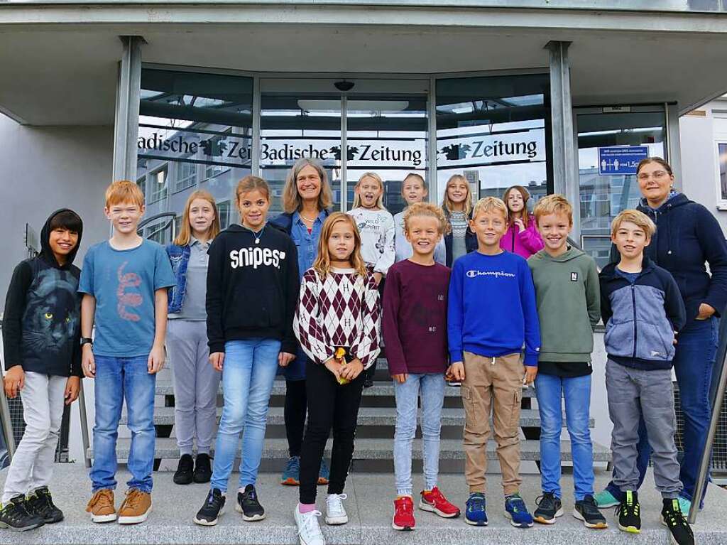 Klasse 4 der Mambergschule aus Ihringen