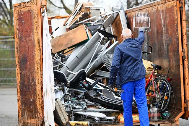 Ein Recyclinghof  | Foto: Uwe Zucchi (dpa)