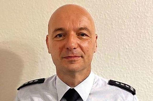 Frank Sthr ist jetzt Chef der Waldkircher Polizei