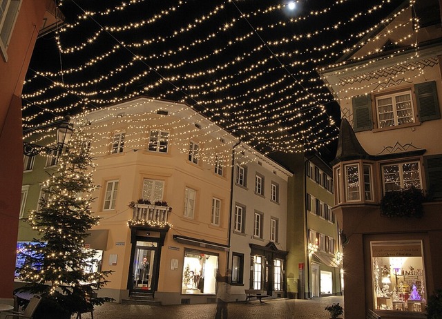 Ob es auch zur Weihnacht 2022 in Bad S...entscheidet der Gemeinderat am Montag.  | Foto: Jrg Memmert