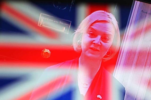 Premierministerin Liz Truss konnte sich nur 44 Tage im Amt halten