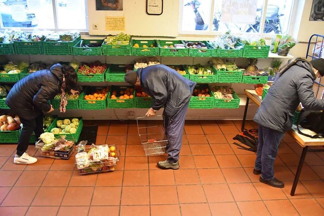 Die Tafeln im Landkreis Emmendingen we...rmut bedroht alle&#8220; verdeutlicht.  | Foto: Benedikt Sommer