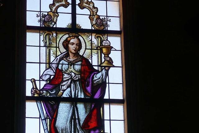 Vor 100 Jahren stifteten in hlingen mehrere Familien Kirchenfenster