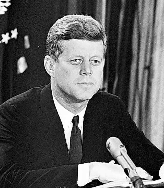 John F. Kennedy am 22. 10. 1962  | Foto: Robert Knudsen, White House, Hando