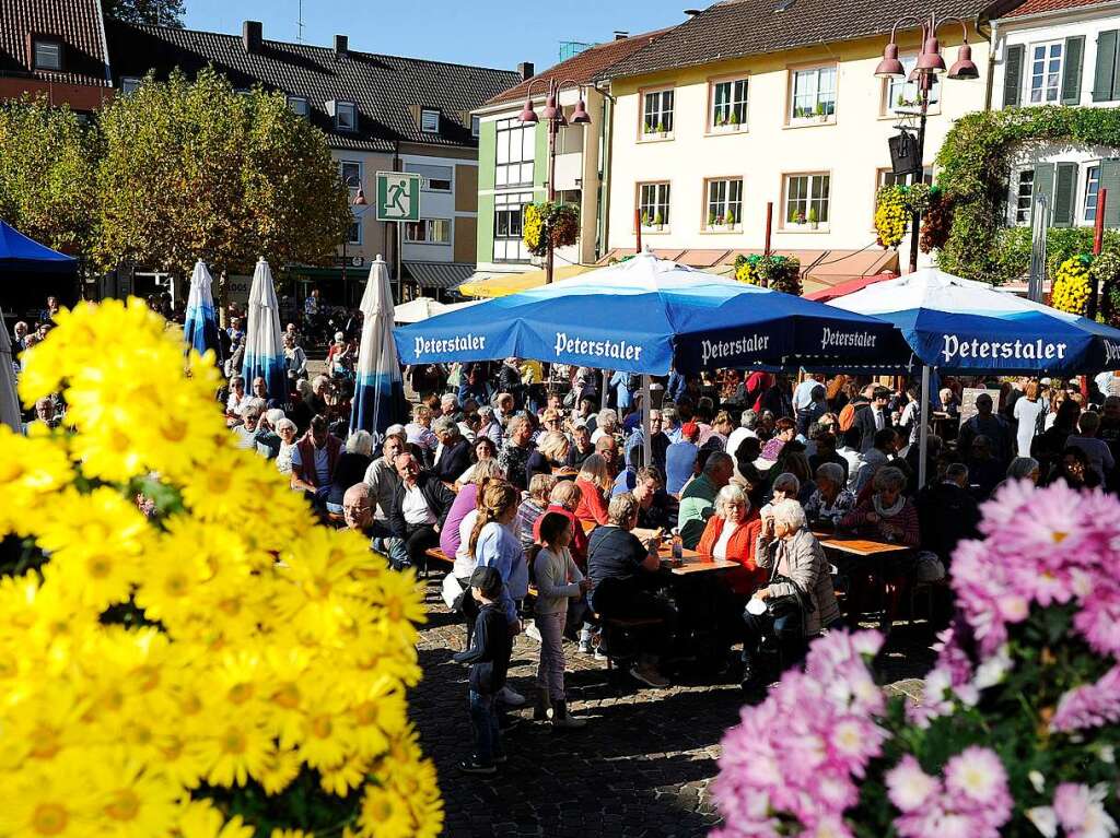 Die Chrysanthema in Lahr am ersten Wochenende