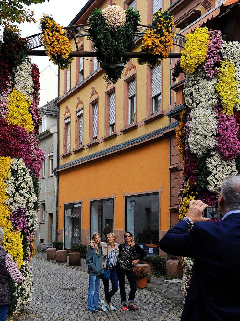 Die Chrysanthema in Lahr am ersten Wochenende