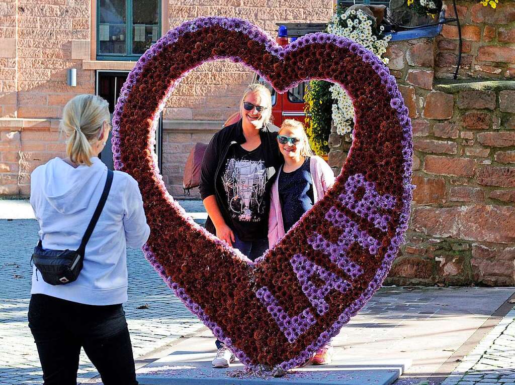 Die Chrysanthema in Lahr am ersten Wochenende