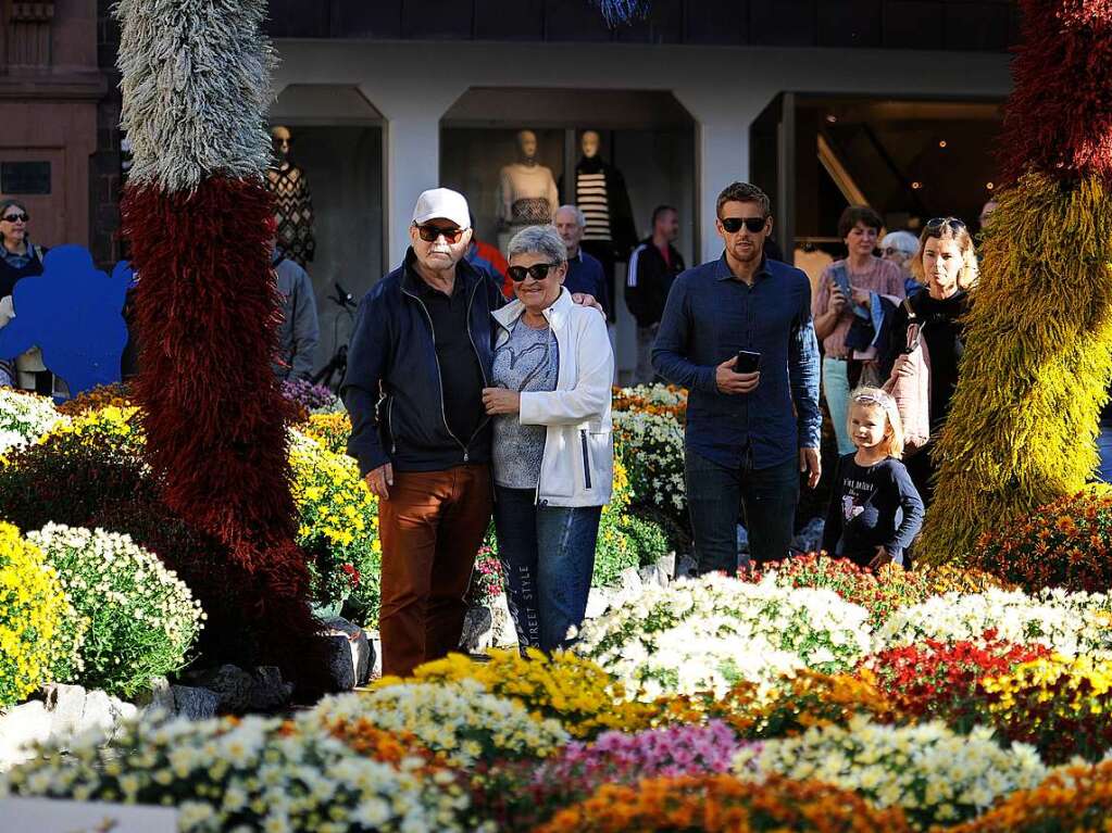 Die Chrysanthema in Lahr am ersten Wochenende