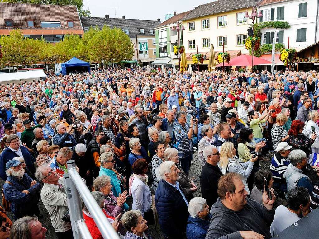 Die Chrysanthema in Lahr am ersten Wochenende