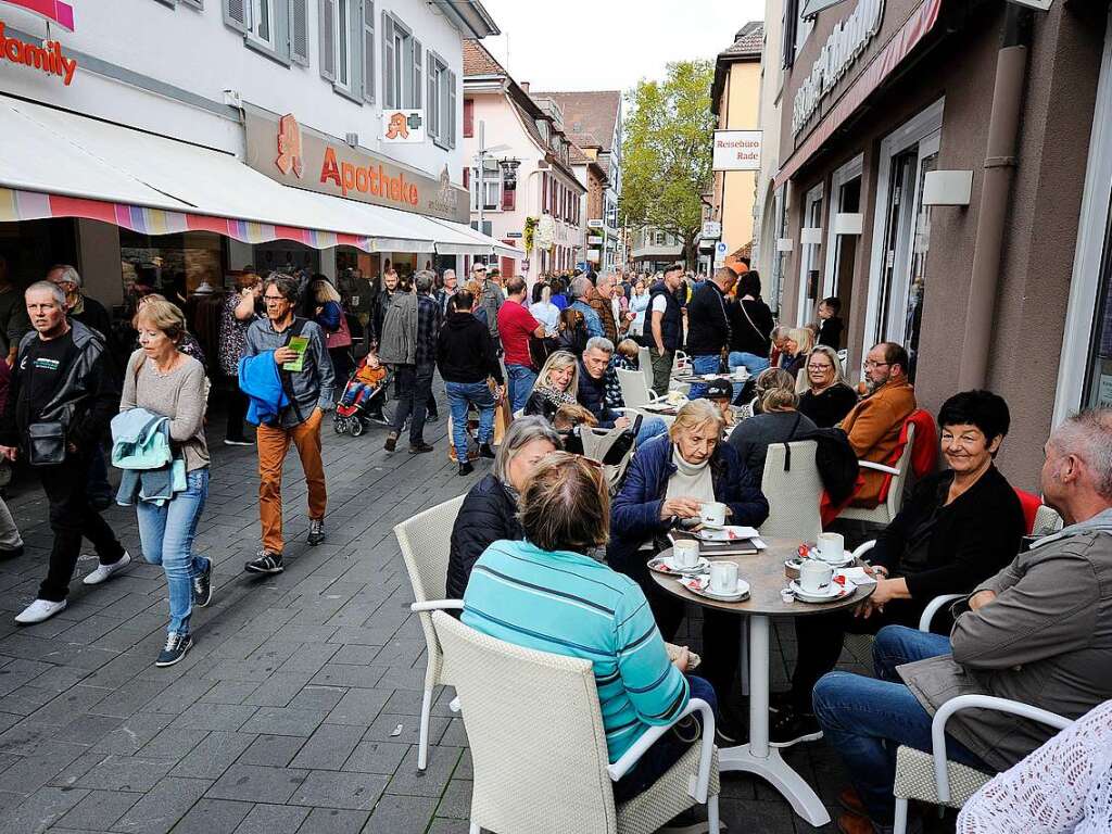 Die Chrysanthema in Lahr am ersten Wochenende