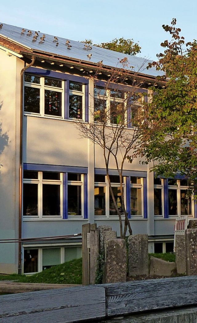 Die Grundschule in Niederrimsingen soll eine Lftungsanlage erhalten.  | Foto: Dirk Sattelberger