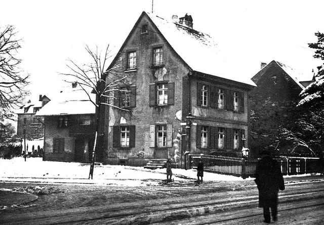 Die Schwarzwaldstrae an der Einmndun...g Heinrich Dresmann an der Runzstrae.  | Foto: Stadtarchiv Freiburg: M 70S 202-28_Nr. 94