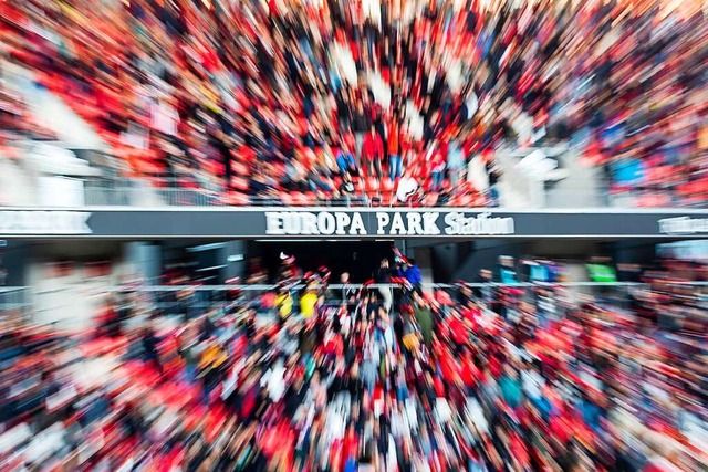 Vor etwa einem Jahr wurde das Europa-Par-Stadion erffnet.  | Foto: Tom Weller