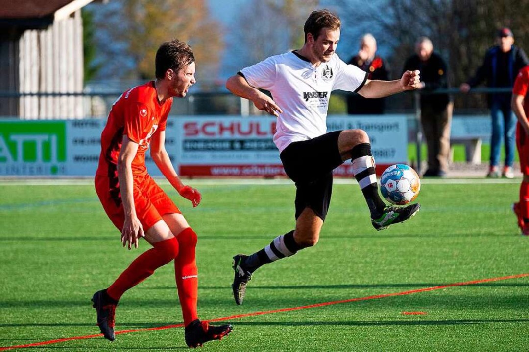 Silvan Aselmann erzielte den ersten von drei Treffern des  SV Grafenhausen.  | Foto: Wolfgang Scheu