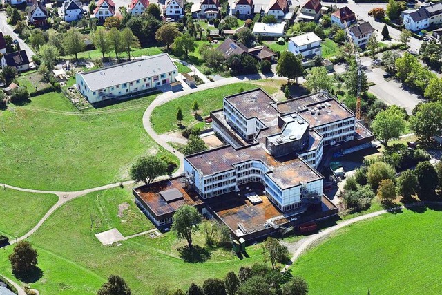 Das ehemalige Spital in Bad Sckingen ...der Bau wegen Geldmangels eingestellt.  | Foto: Erich Meyer
