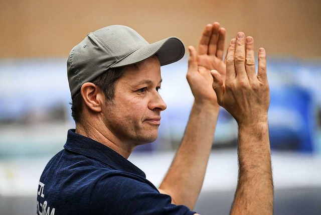 &#8222;Unsere Volleyball-Abteilung hat...der, sportlicher Leiter der Affenbande  | Foto: Patrick Seeger