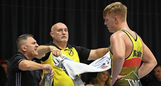 Die RG Lahr mit dem Trainerteam Toni O...Keil (rechts) hat groen Anteil daran.  | Foto: Wolfgang Knstle