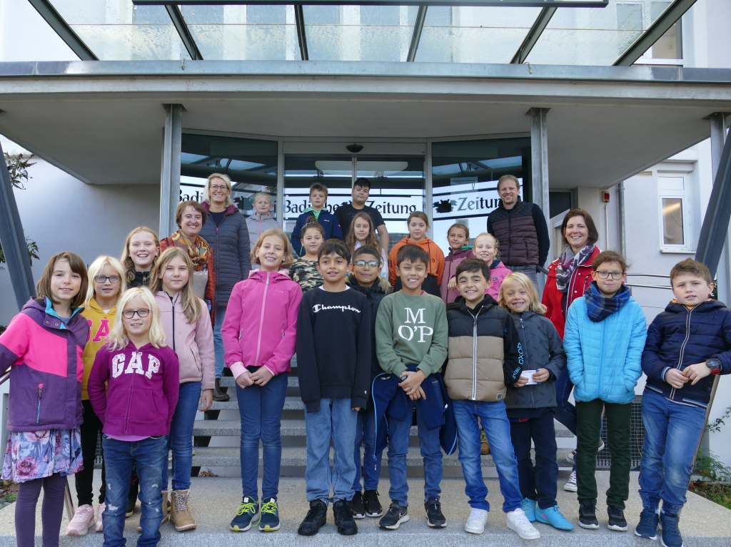 Klasse 4a der Johanniterschule aus Heitersheim