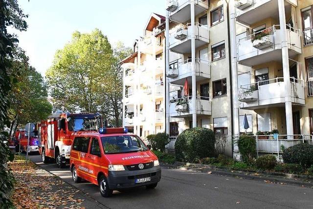 Seniorin aus stark rauchender Kche gerettet