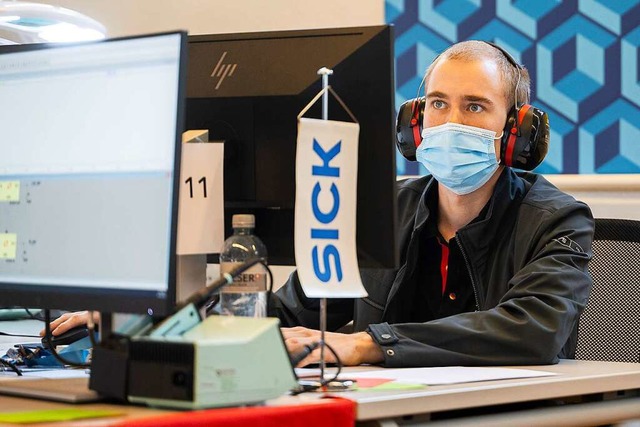 Stefan Birkle erreichte den elften  Platz in der Kategorie Elektrotechnik.  | Foto: WorldSkills International