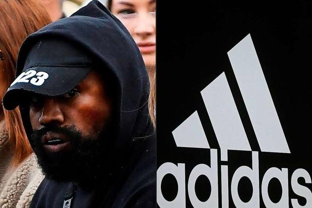 Adidas setzt US-Rapper Kanye West vor die Tr