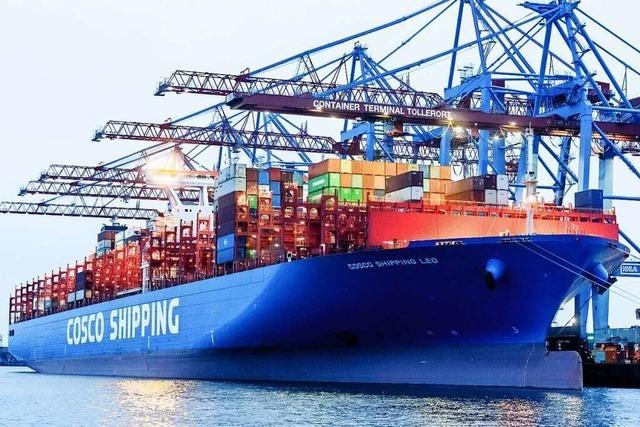 Gegen Chinas Pläne zu Hamburgs Hafen gibt es große Vorbehalte