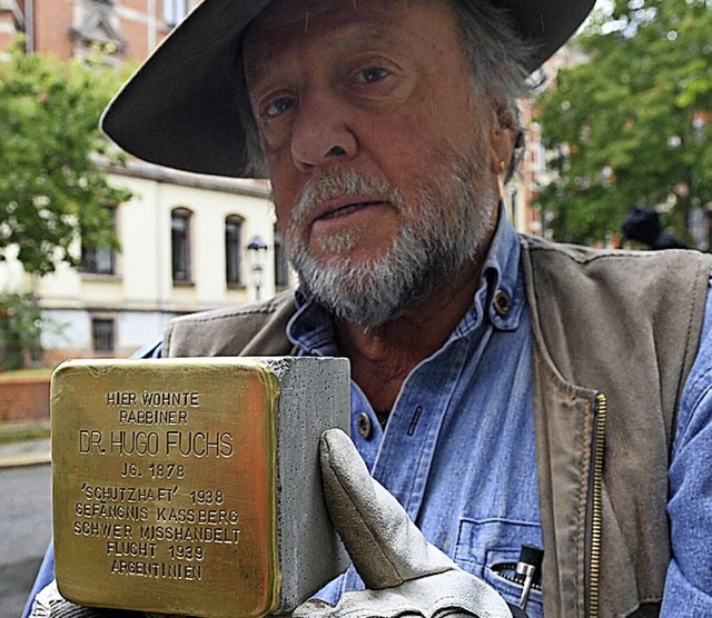 Stolpersteine: Gunter Demnig  | Foto: Andreas Seidel