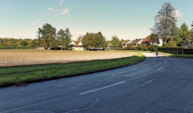 Am Bleichheimer Ortseingang entsteht das Baugebiet &#8222;Pfarracker&#8220;.  | Foto: Michael Haberer