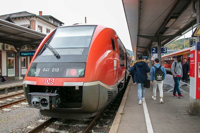 Tglich nutzen Tausende von Reisenden ...gionalbahnen des Verkehrsverbunds WTV.  | Foto: Melanie Vlk