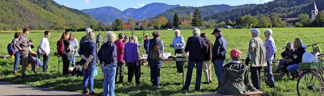 Die Initiative Offene Landschaft bei i...schen Staufen und dem Ortsteil Grunern  | Foto: Initiative Offene Landschaft