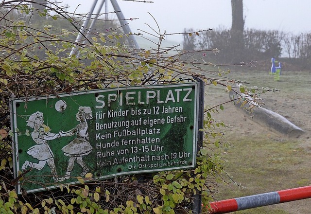 Wie der Spielplatz Birkwldele knftig...en in Wittnau diskutiert (Archivbild).  | Foto: Sophia Hesser