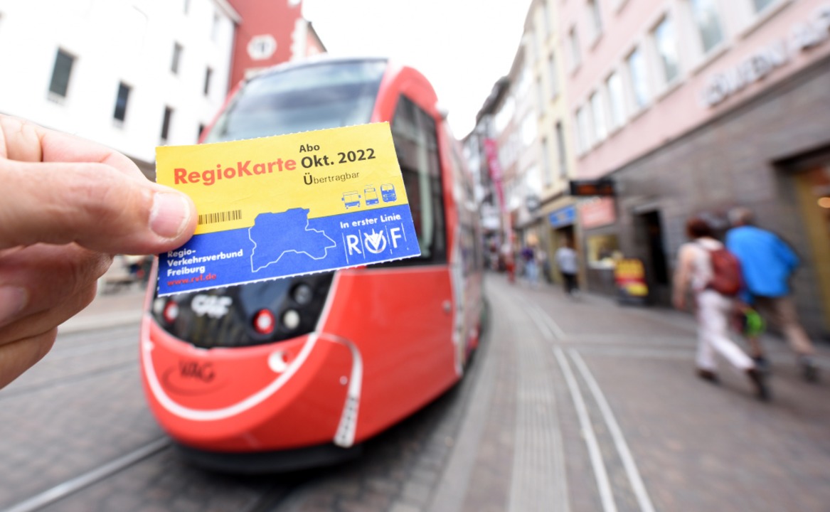 Die RegioKarte in der Region Freiburg soll ab März deutlich teurer werden Freiburg Badische