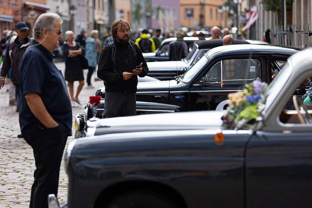 Der Oldtimersonntag der Werbegemeinsch...r an. Hier eine Aufnahme vom Mai 2022.  | Foto: Patrik Mller