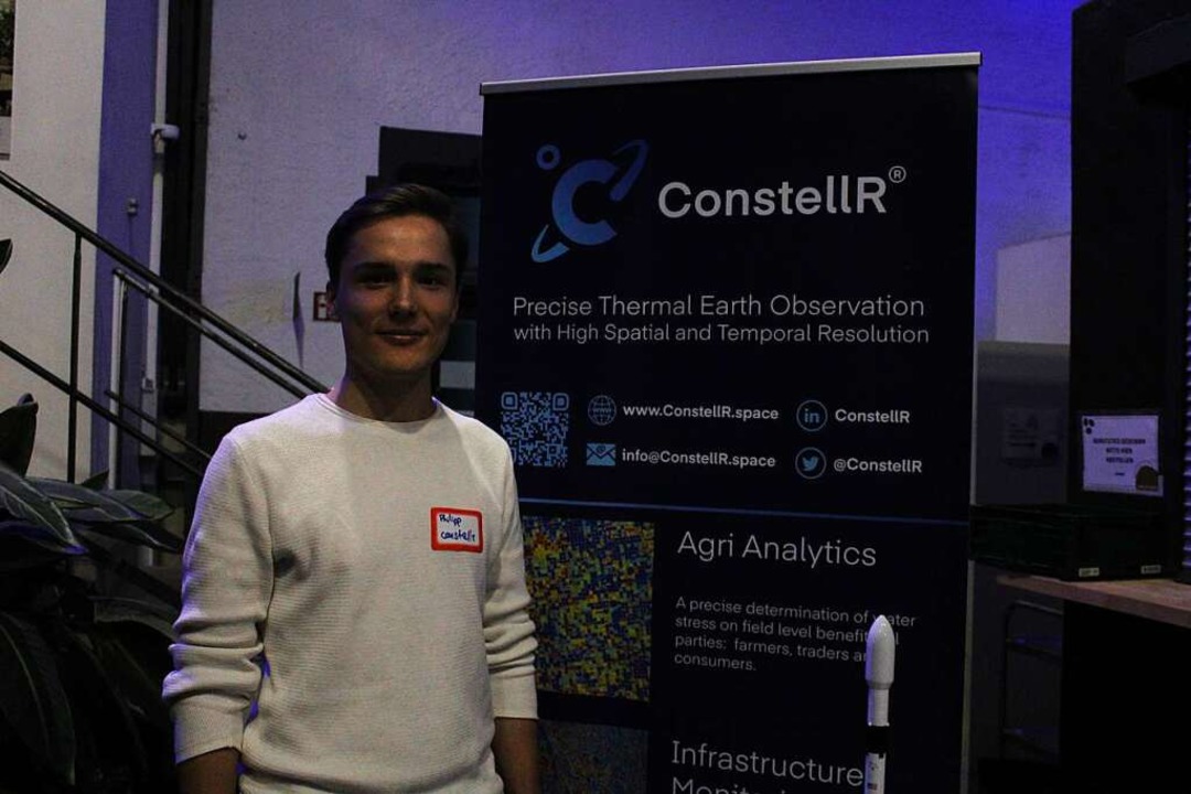 Philipp Weiland arbeitet bei ConstellR  | Foto: Anna Castro Kösel