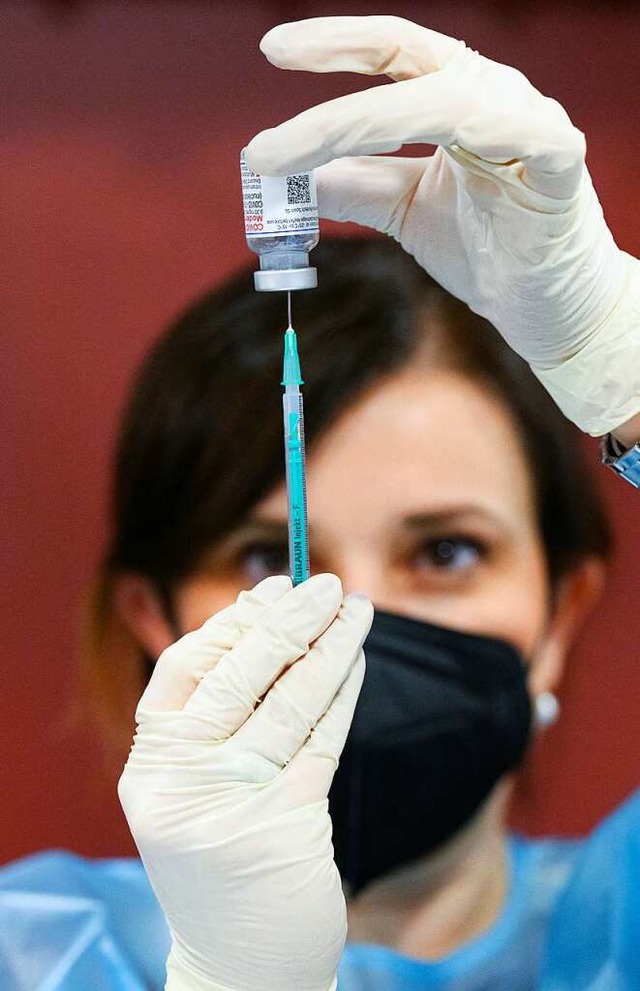Die Nachfrage nach Impfungen steigt zw...urden keine Erstimpfungen nachgefragt.  | Foto: Robert Michael