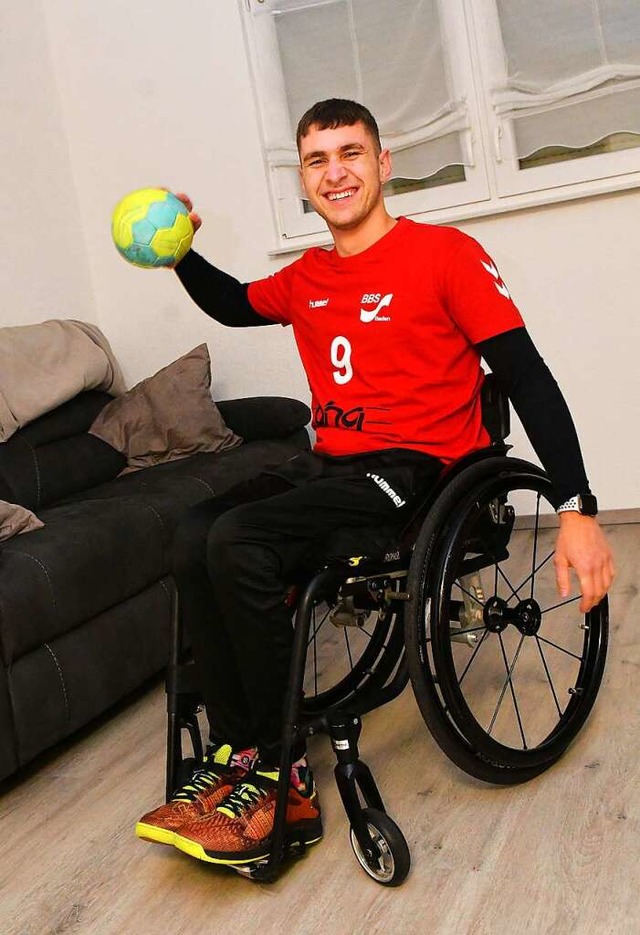 Handball ist die Leidenschaft von Mirko Dieterle.  | Foto: Wolfgang Knstle