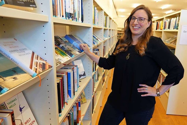 Bibliotheksleiterin Isabelle Clad  | Foto: Valentin Zumsteg