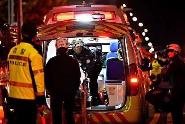 Mindestens 153 Menschen sterben im Gedrnge von Halloween-Feiern in Seoul