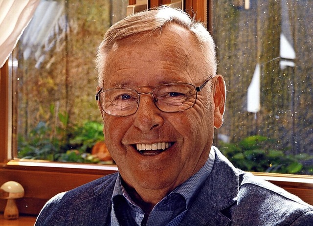 Gnter Schmidt, prgender Kopf der Hac...hek in Emmendingen, wird 85 Jahre alt.  | Foto: privat
